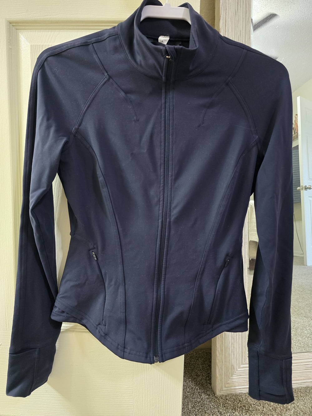 lululemon Navy Full-Zip Performance Jacket